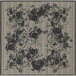 Blooming Frame 130x130 - black (schwarz)