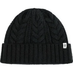 Cashmere Twist Mütze - black (schwarz)