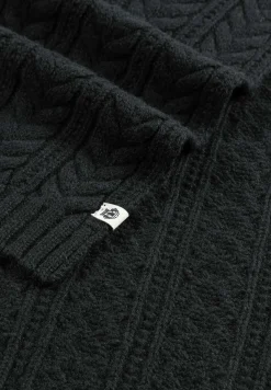 Cashmere Twist Schal 30x180 - black (schwarz)