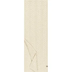 Cashmere Twist Schal 30x180 - woolwhite (weiss)