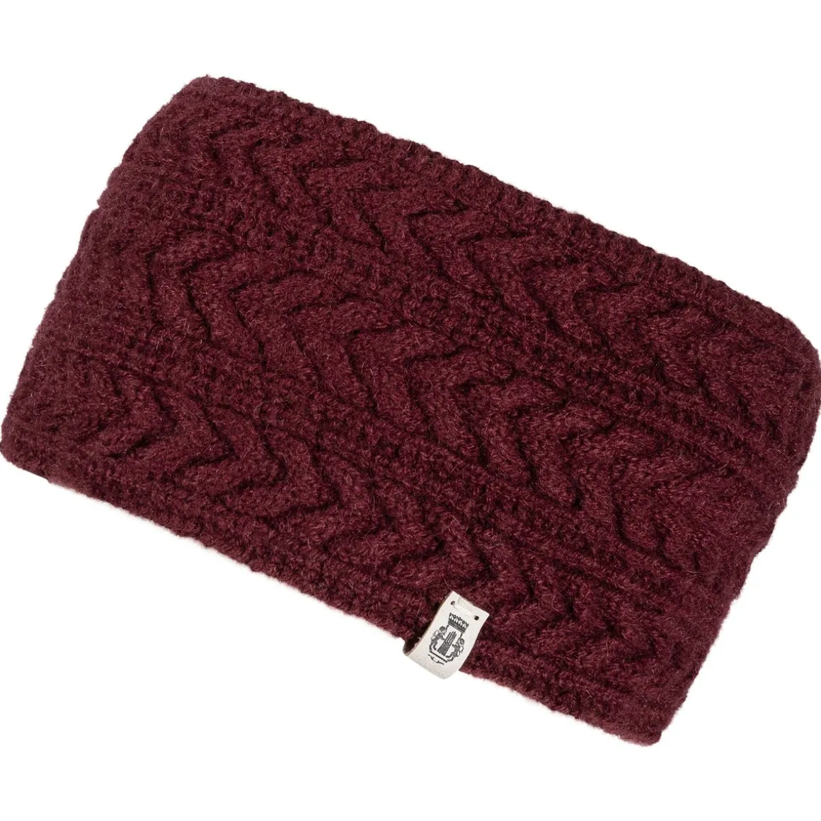 Cashmere Twist Stirnband - mulberry (rot)