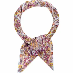 Circular Paisley 140x140 - multi pastel (beige)