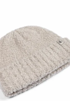 Classic Bouclé Umschlagmütze - cashmere (beige)