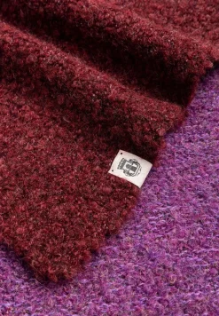 Cosy Bouclé New Schal 30x180 - multi wine (rot)