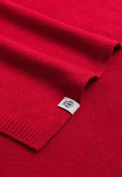 Essentials Schal 35x180 - red (rot)