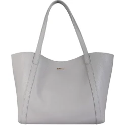 Florence Shopper Grained large - moonstone (grau)