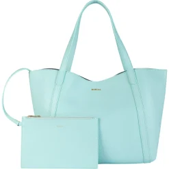 Florence Shopper Grained large - jade (grün)