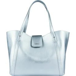 Florence Shopper metallic medium - silver (grau)
