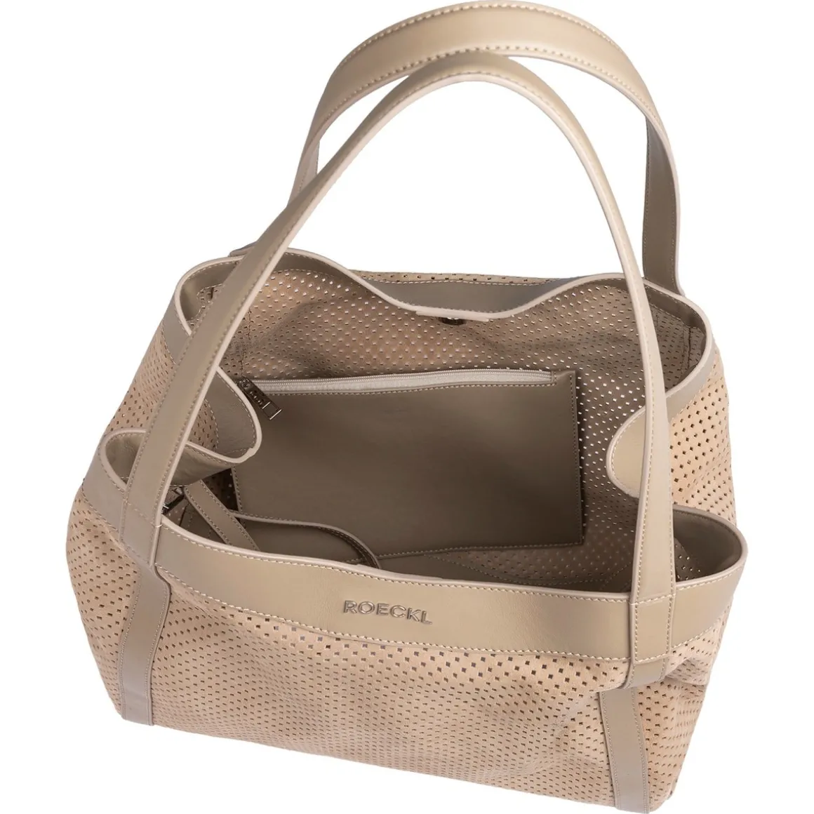 Florence Shopper Perforated - beige (beige)