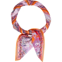 Flower Fusion 130 x 130 - multi cherry (rot)