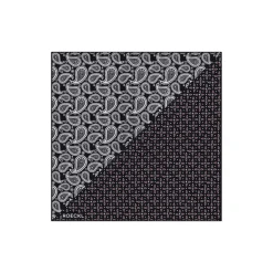 Gentleman´s Poket Square 30x30 - multi black (schwarz)