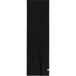 Klassischer Strickschal - black (schwarz)