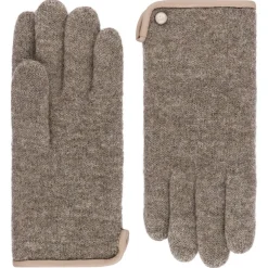 Klassischer Walkhandschuh Women - alpaca (beige)