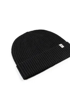 Klassische Strickmütze - black (schwarz)