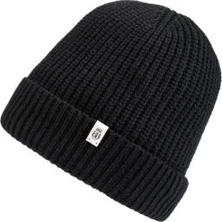 Klassische Strickmütze - black (schwarz)