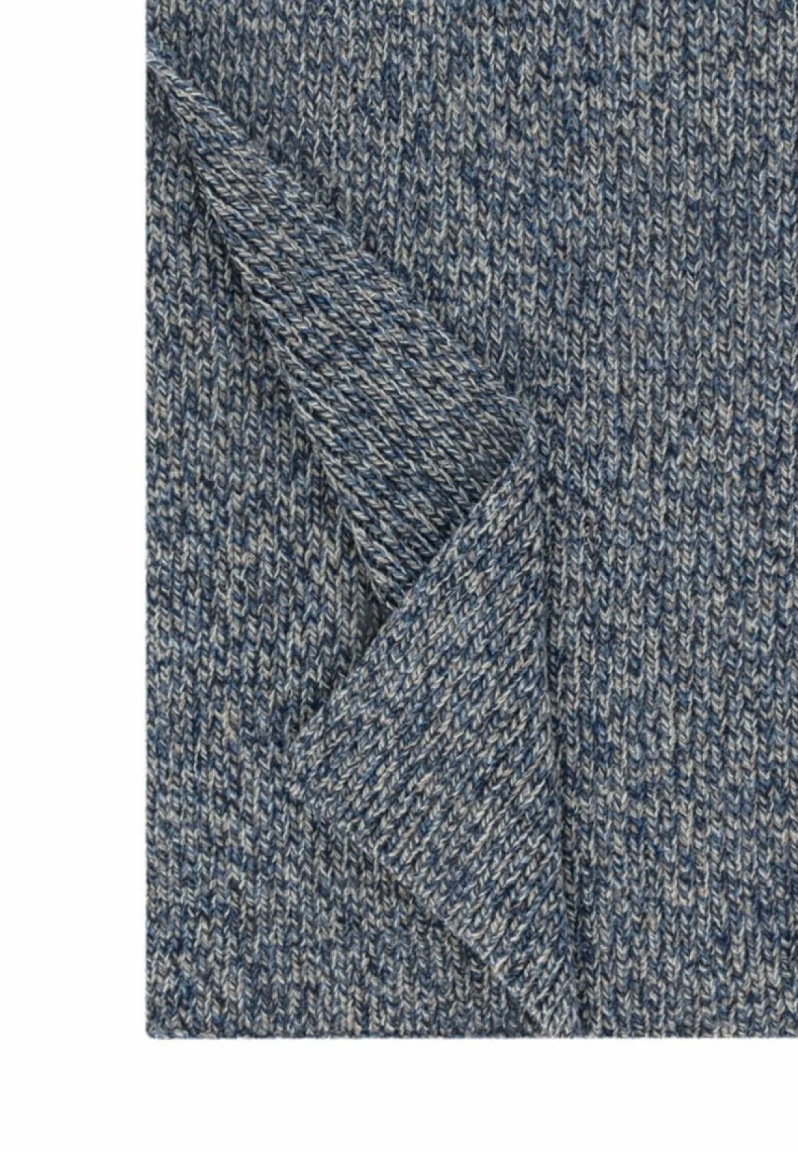 Mouliné Rib Schal 30x180 - multi blue (blau)