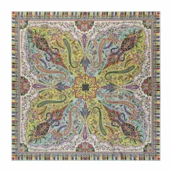 Paisley Mirage 90x90 - multi mint (grün)