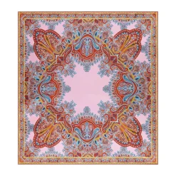 Paisley Reflection 90x90 - multi blossom (rosa)