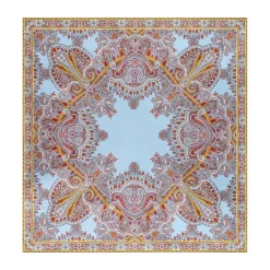 Paisley Reflection 90x90 - multi ciel (blau)
