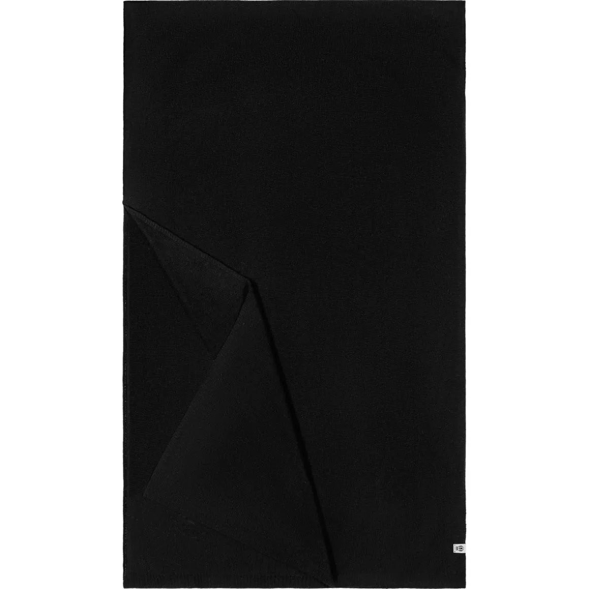 Pure Cashmere Plaid 60x190 - black (schwarz)