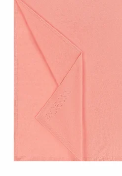Pure Cashmere Schal - light flamingo (orange)