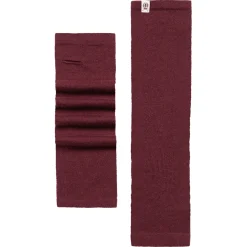 Pure Cashmere Stulpe - mulberry (rot)