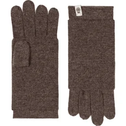 Pure Cashmere Stulpenhandschuhe - coffee (braun)