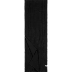 Pure Merino Schal 27x180 - black (schwarz)