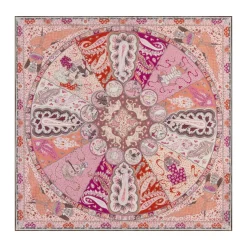 Small Horoscope 70x70 - rose/beige (rosa)