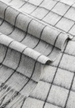 Square Wool Women 30x170 - light grey (weiss)