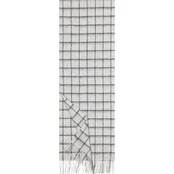 Square Wool Women 30x170 - light grey (weiss)