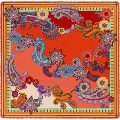 Summer Vibes 130 x 130 - multi flamingo (orange)