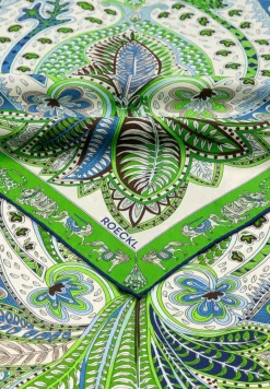 Vibrant Paisley 90x90 - multi green (grün)