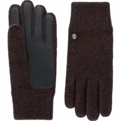Walkhandschuhe Lederinnenhand - mocca (braun)
