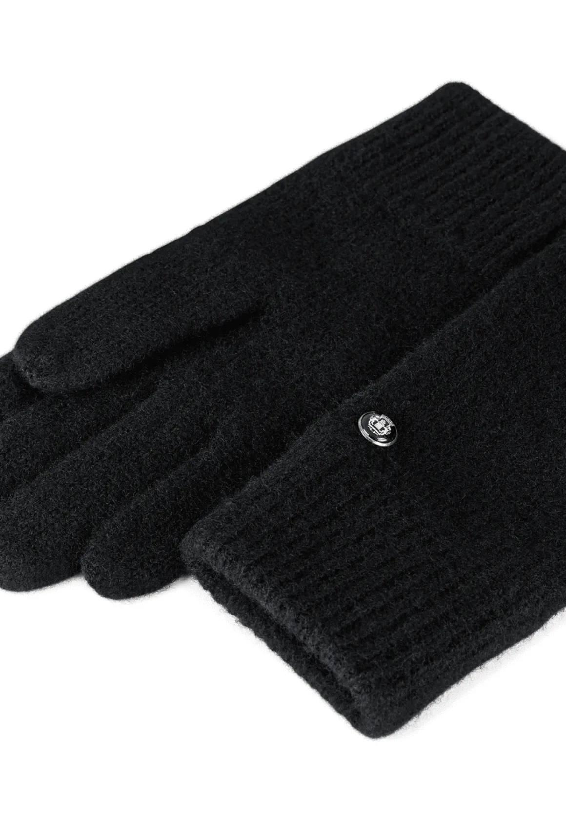 Walkhandschuh mit Kaschmir - black (schwarz)