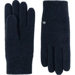 Walkhandschuh mit Kaschmir - navy (blau)