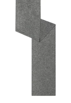 Warm Wool Scarf Women 30x180 - anthracite (grau)